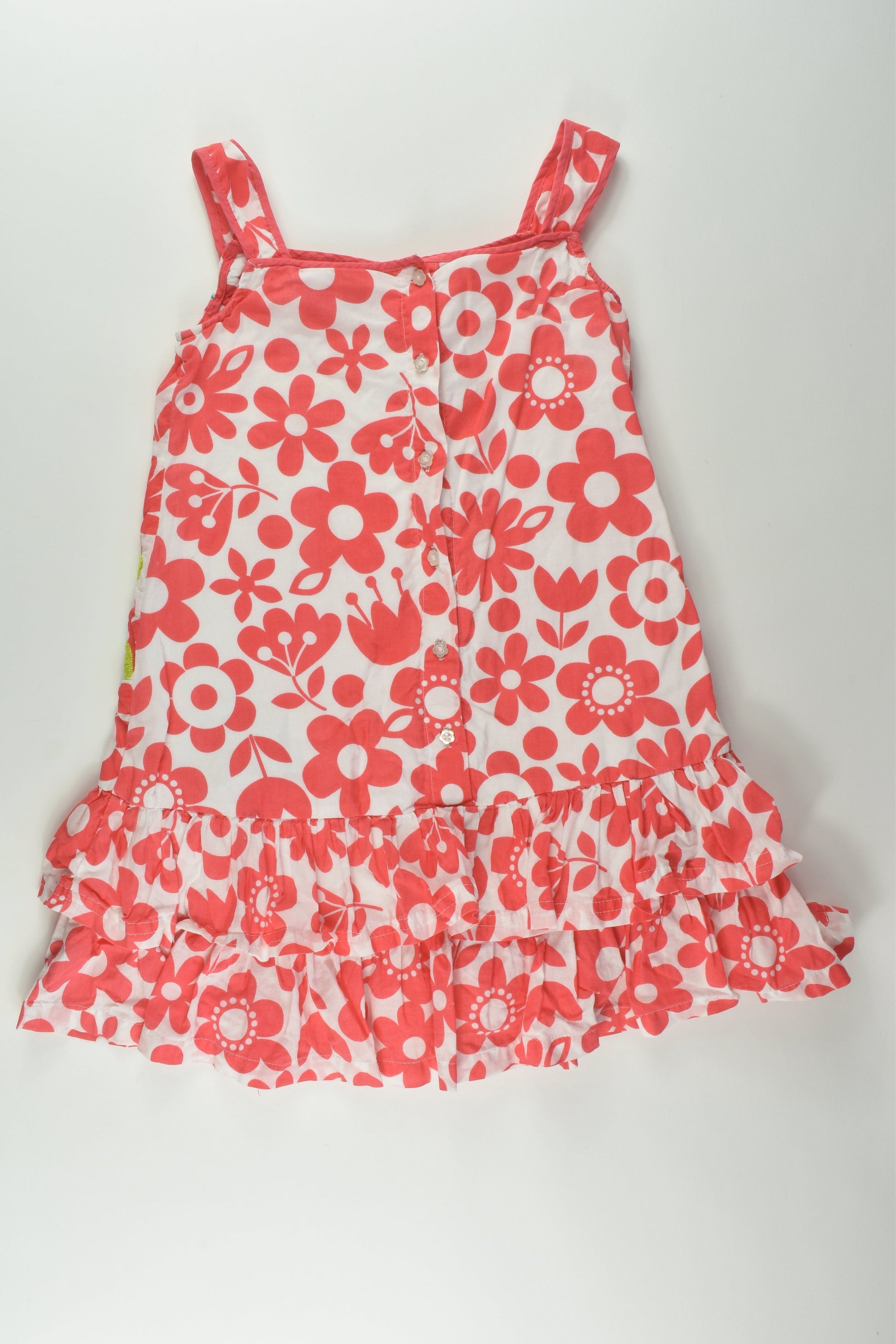 Marks & Spencer Size 3-4 Lined Embroidery Dress