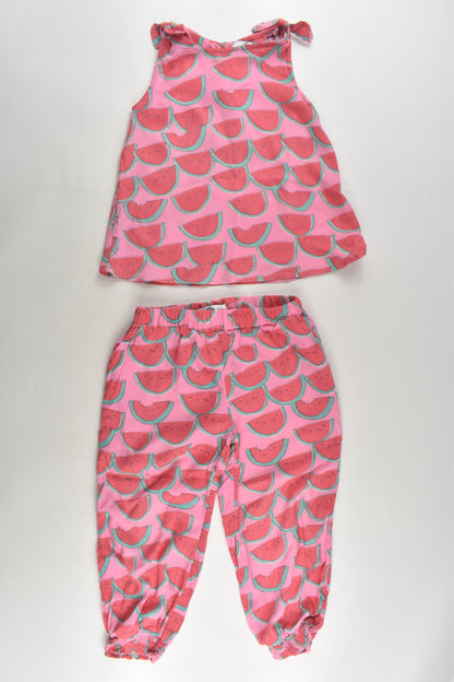 Marks & Spencer Size 3-4 Watermelons Outfit