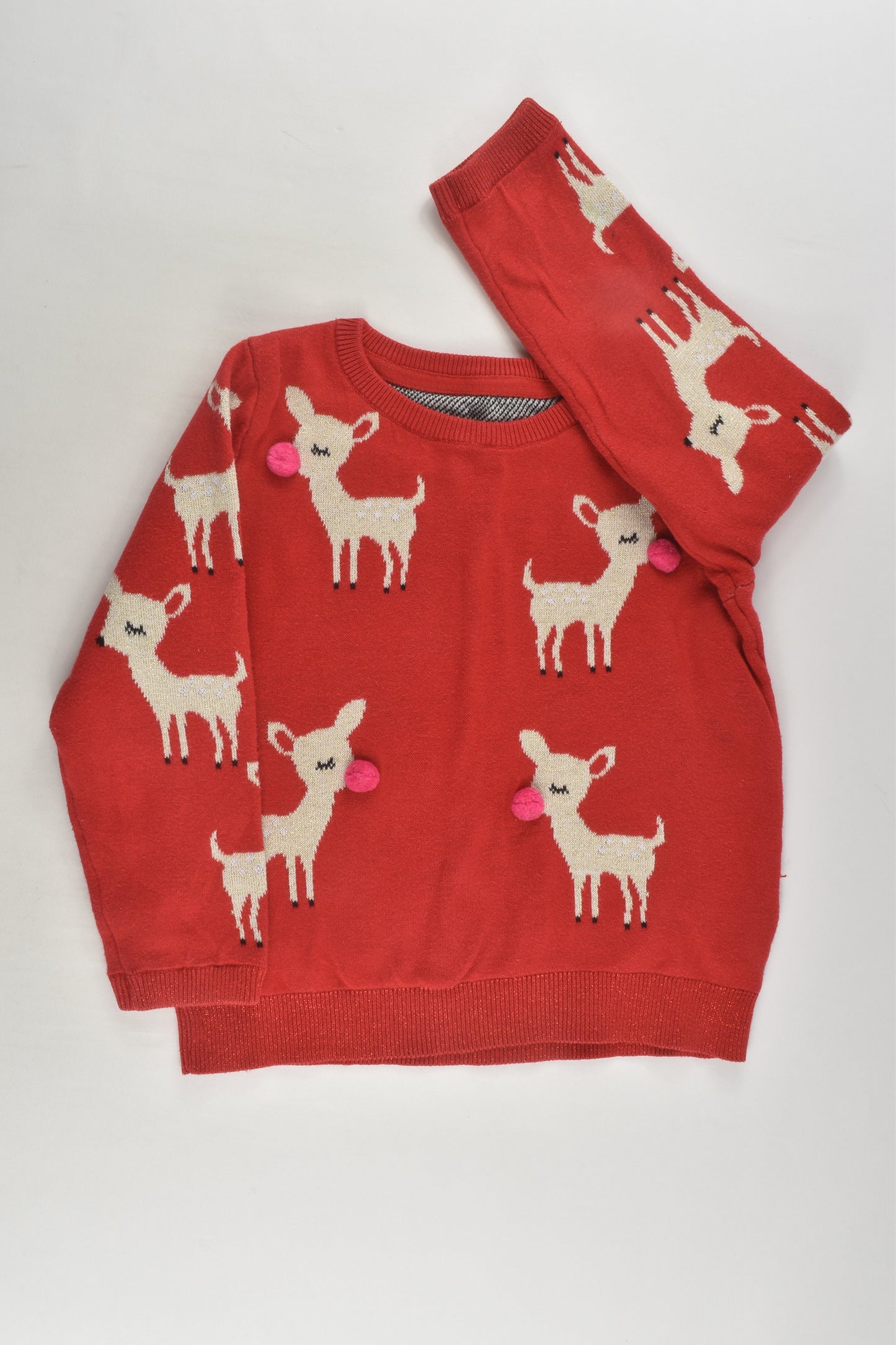 Marks & Spencer Size 4-5 Deer Jumper