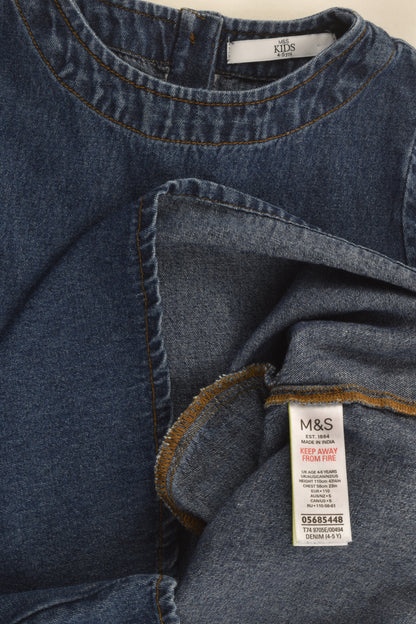 Marks & Spencer Size 4-5 Denim Dress
