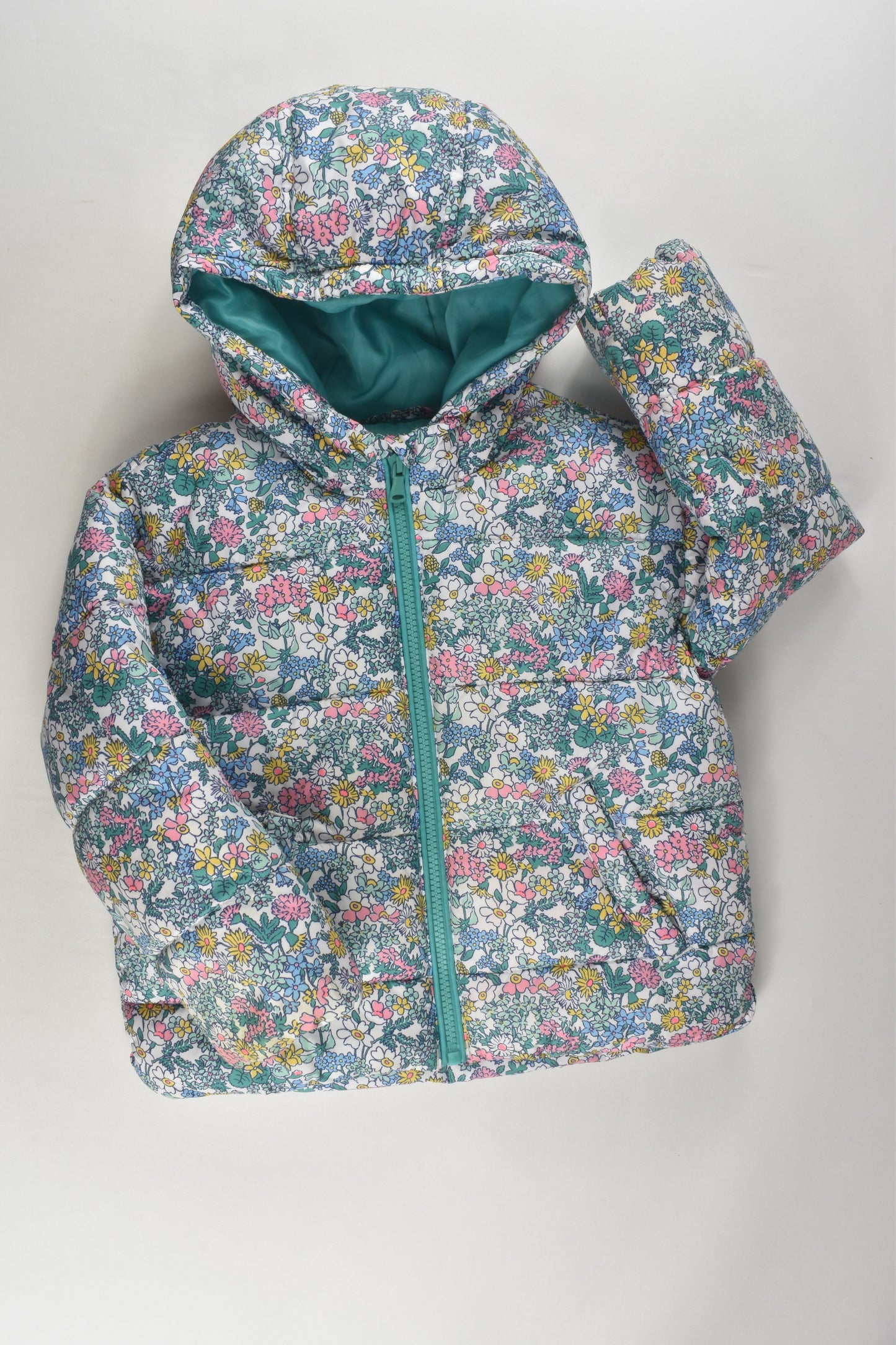 Marks & Spencer Size 4-5 Liberty Print Puffer Jacket