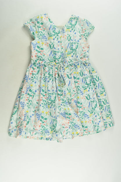 Marks & Spencer Size 5 (110 cm) Lined Floral Dress