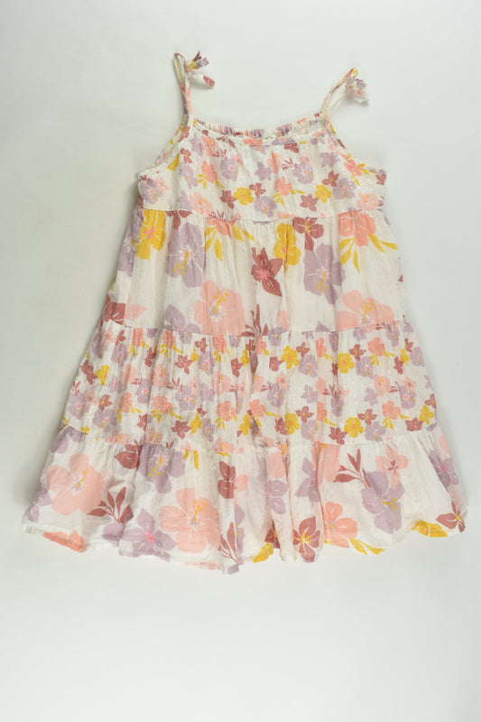 Marks & Spencer Size 5-6 Lined Floral Dress