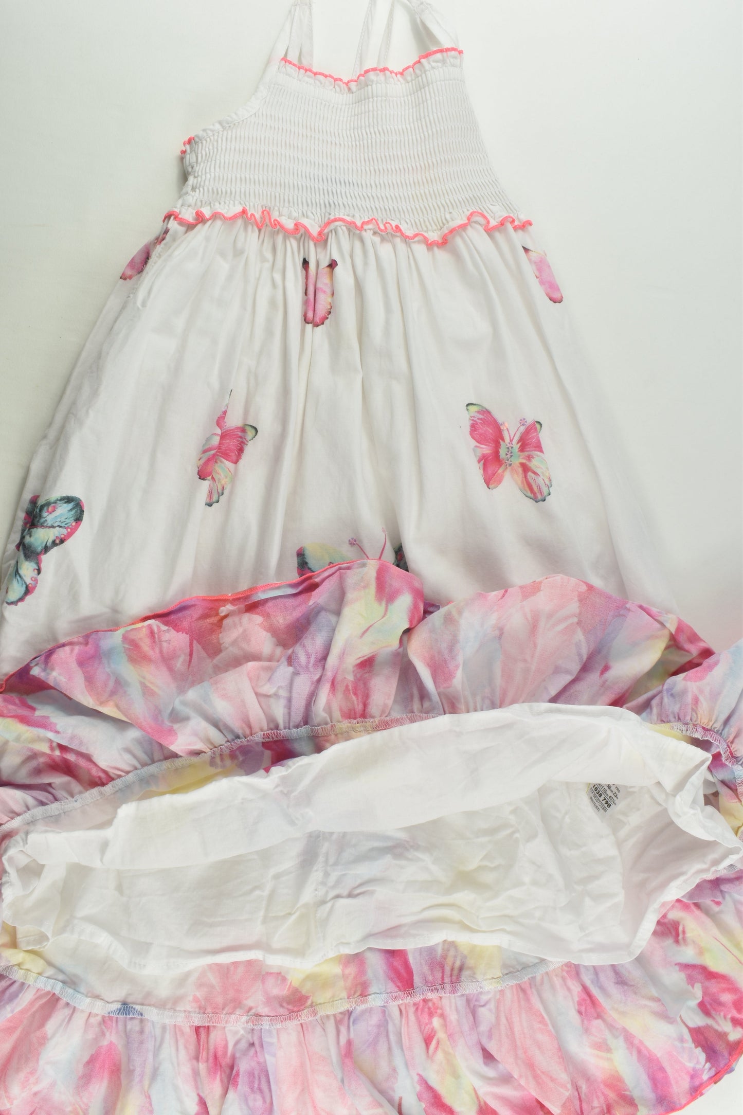 Marks & Spencer Size 5 Lined Butterfly Maxi Dress