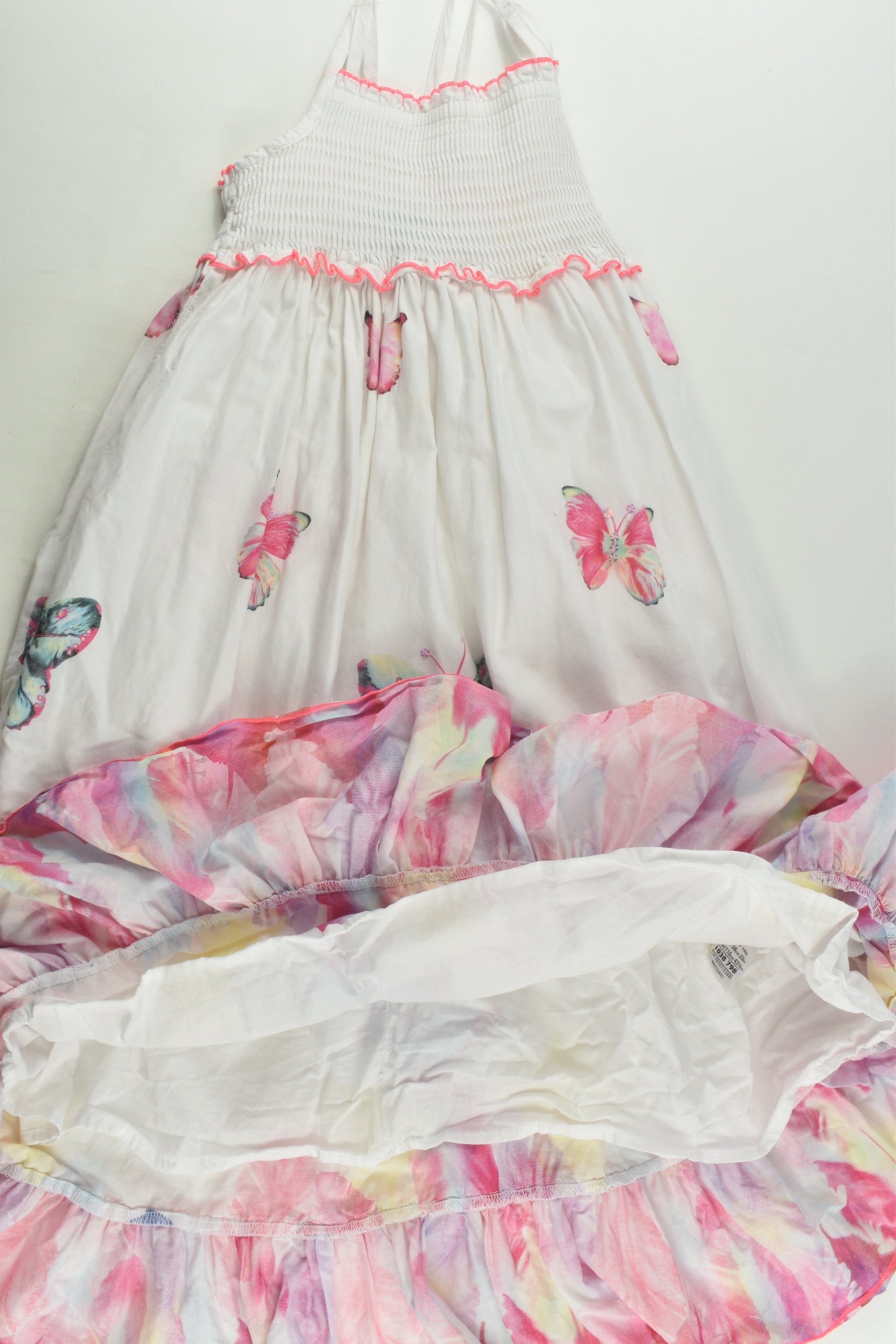 Marks & Spencer Size 5 Lined Butterfly Maxi Dress