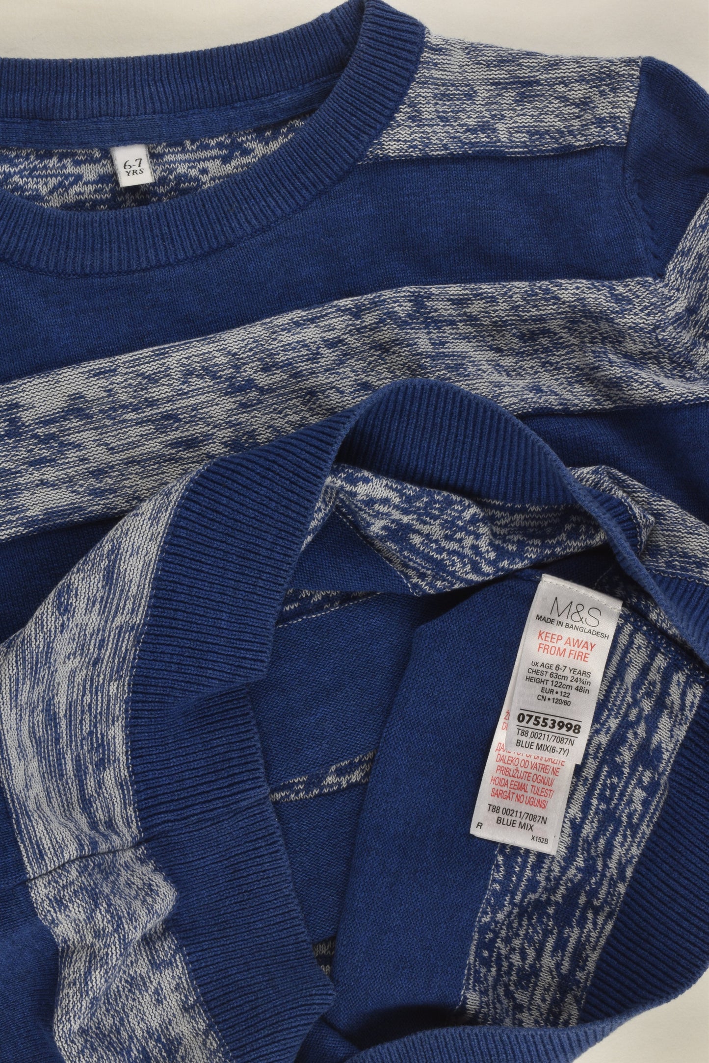 Marks & Spencer Size 6-7 Knit Jumper