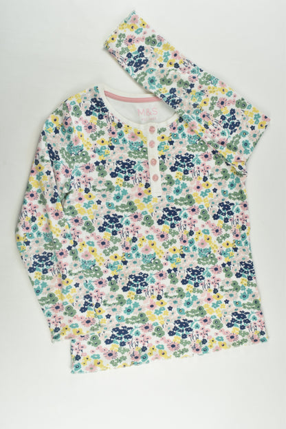 Marks & Spencer Size 8-9 (134 cm) Floral Pyjamas