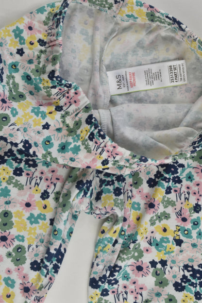 Marks & Spencer Size 8-9 (134 cm) Floral Pyjamas