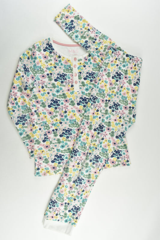 Marks & Spencer Size 8-9 (134 cm) Floral Pyjamas