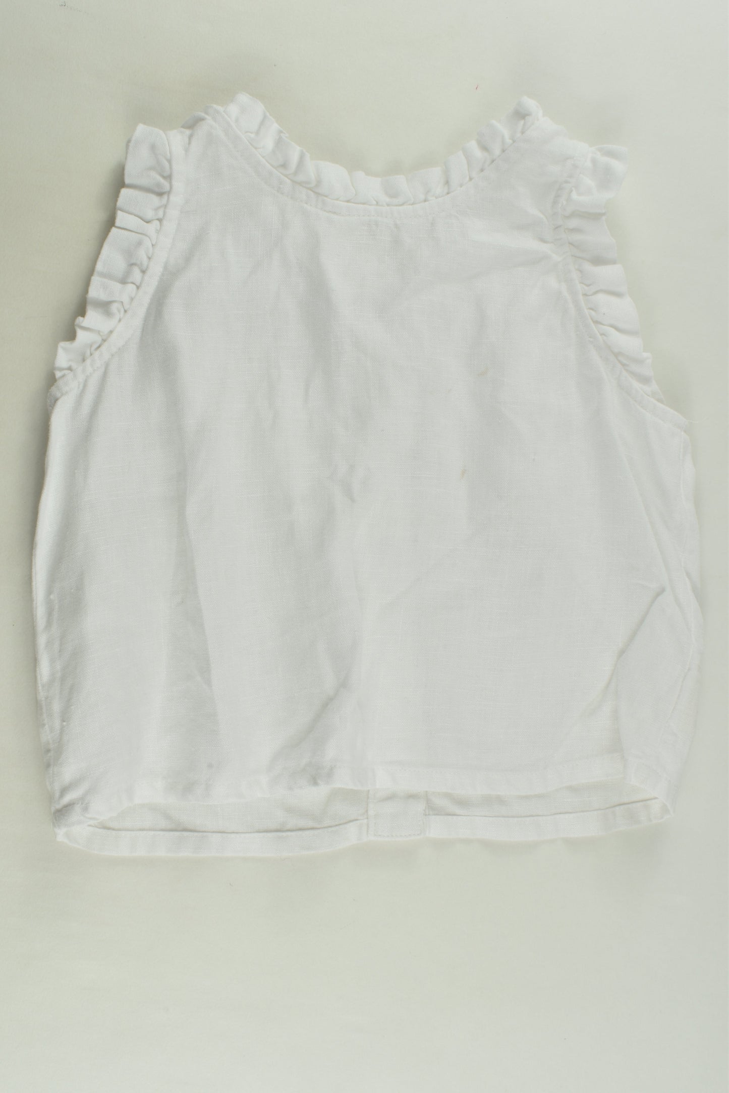 Marlow and Mae Size 4 Linen Blouse