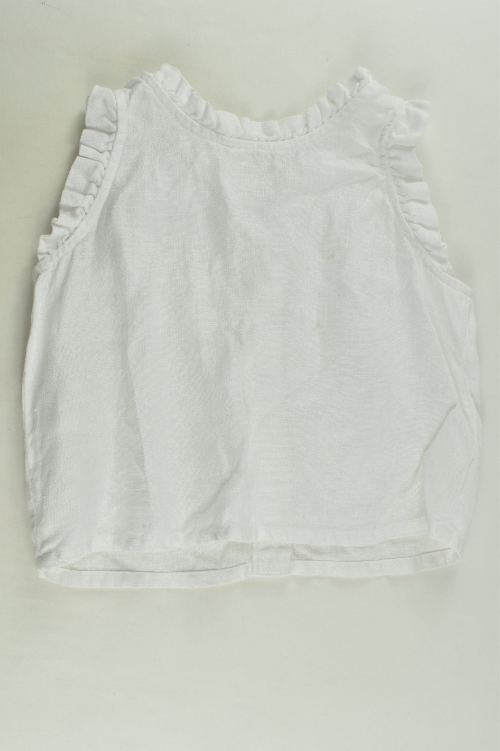 Marlow and Mae Size 4 Linen Blouse