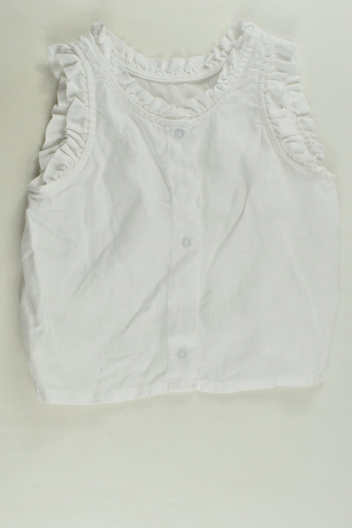 Marlow and Mae Size 4 Linen Blouse