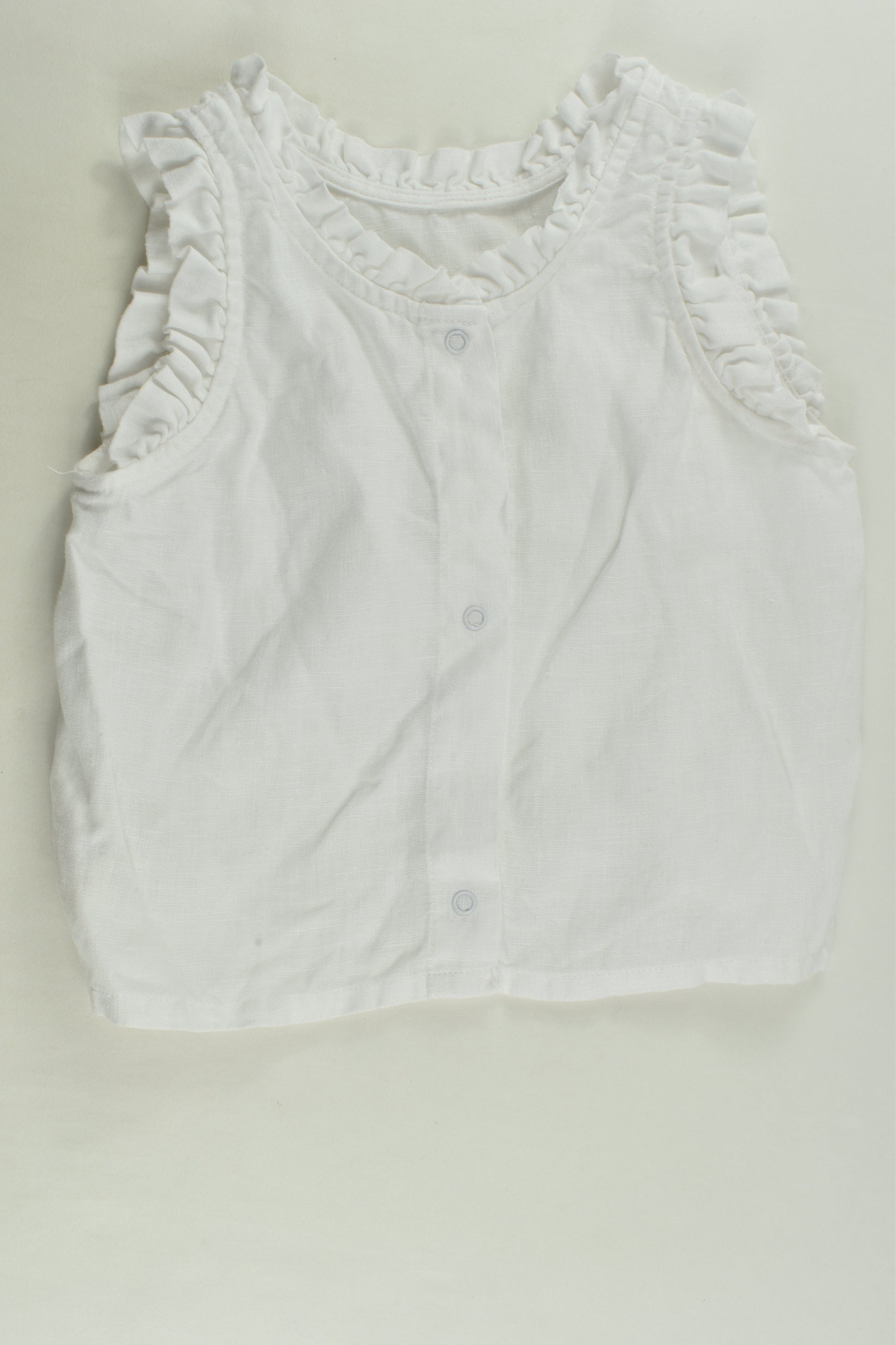 Marlow and Mae Size 4 Linen Blouse