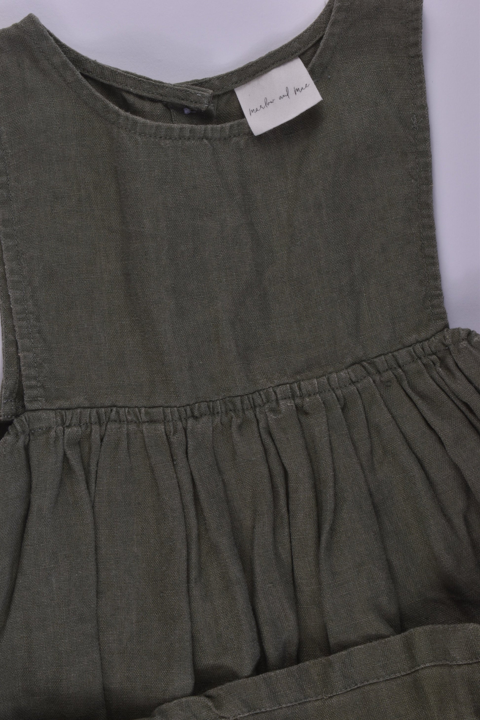 Marlow and Mae Size 5 Linen Dress
