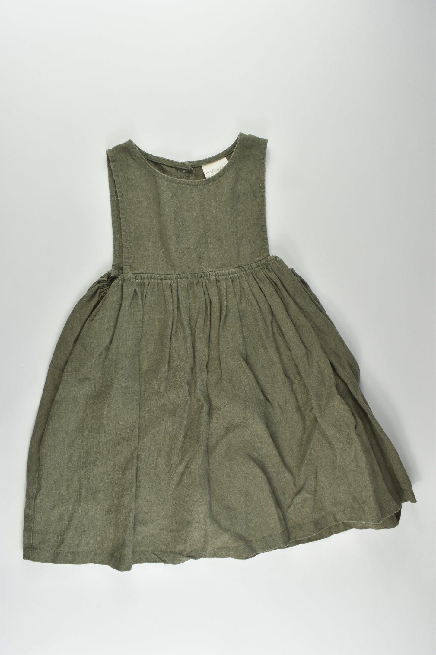 Marlow and Mae Size 5 Linen Dress