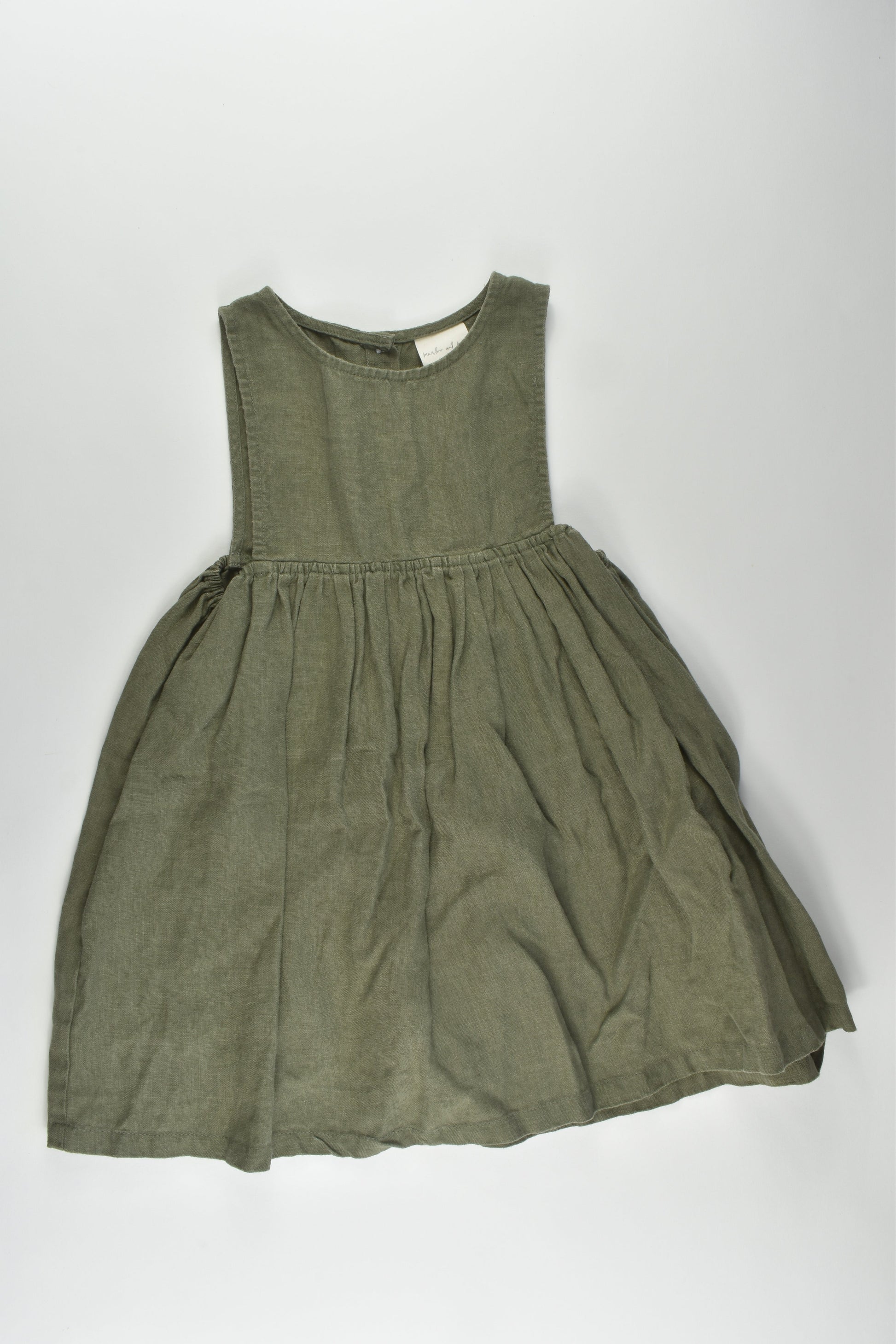 Marlow and Mae Size 5 Linen Dress