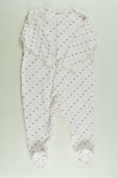 Marquise Size 0 Bows Footed Romper