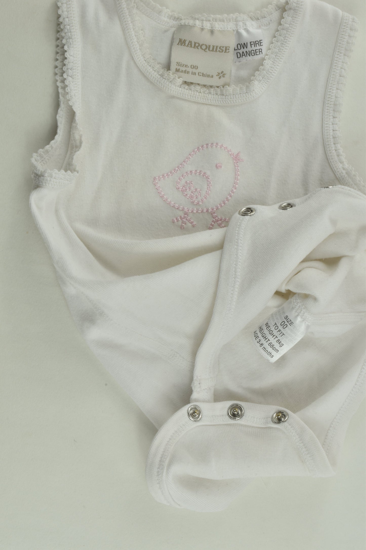 Marquise Size 00 Bodysuit