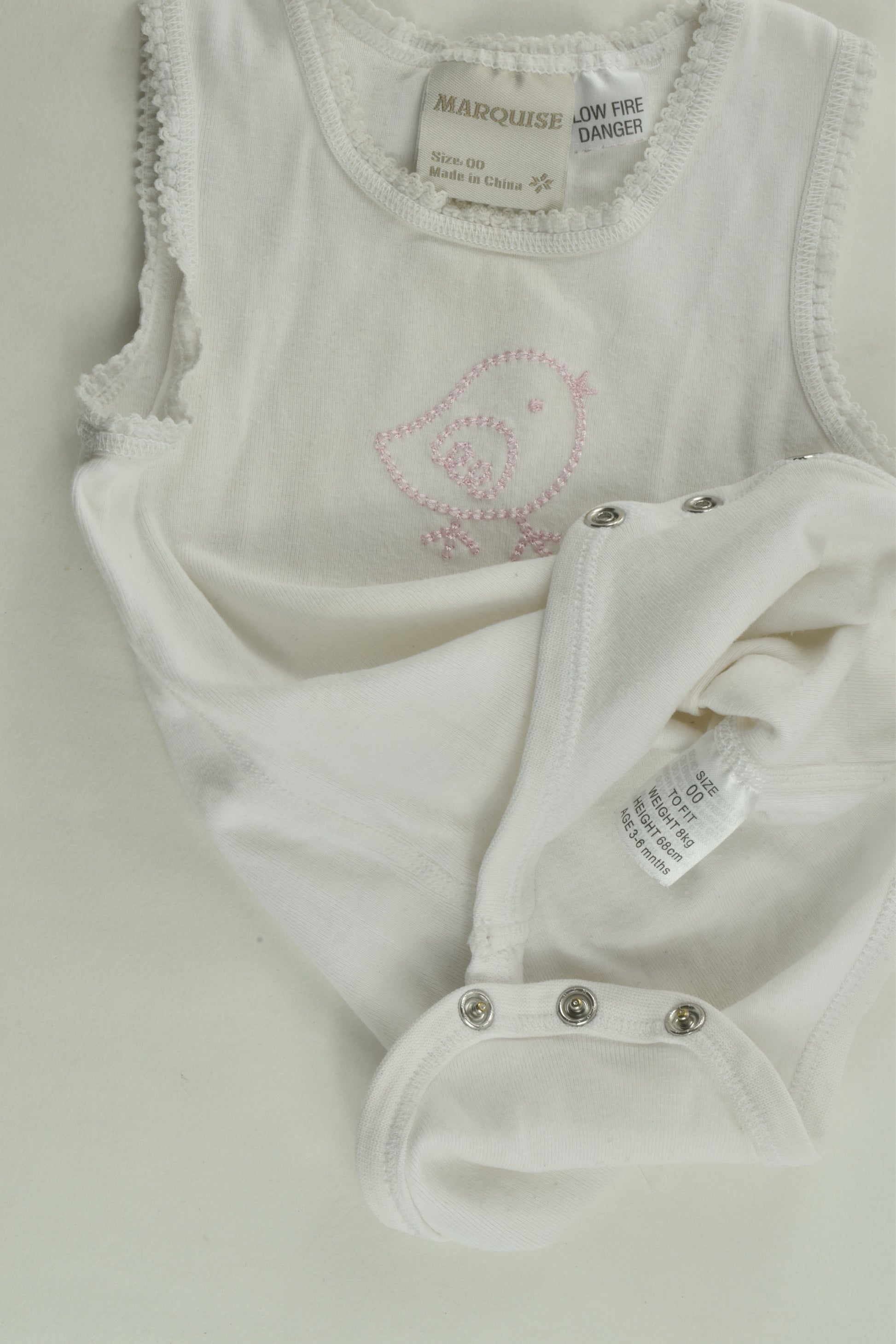 Marquise Size 00 Bodysuit