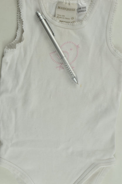 Marquise Size 00 Bodysuit