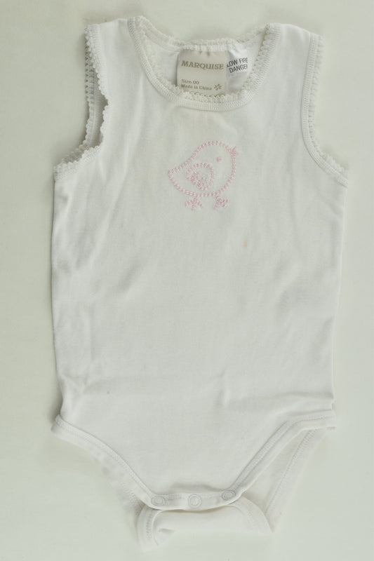 Marquise Size 00 Bodysuit