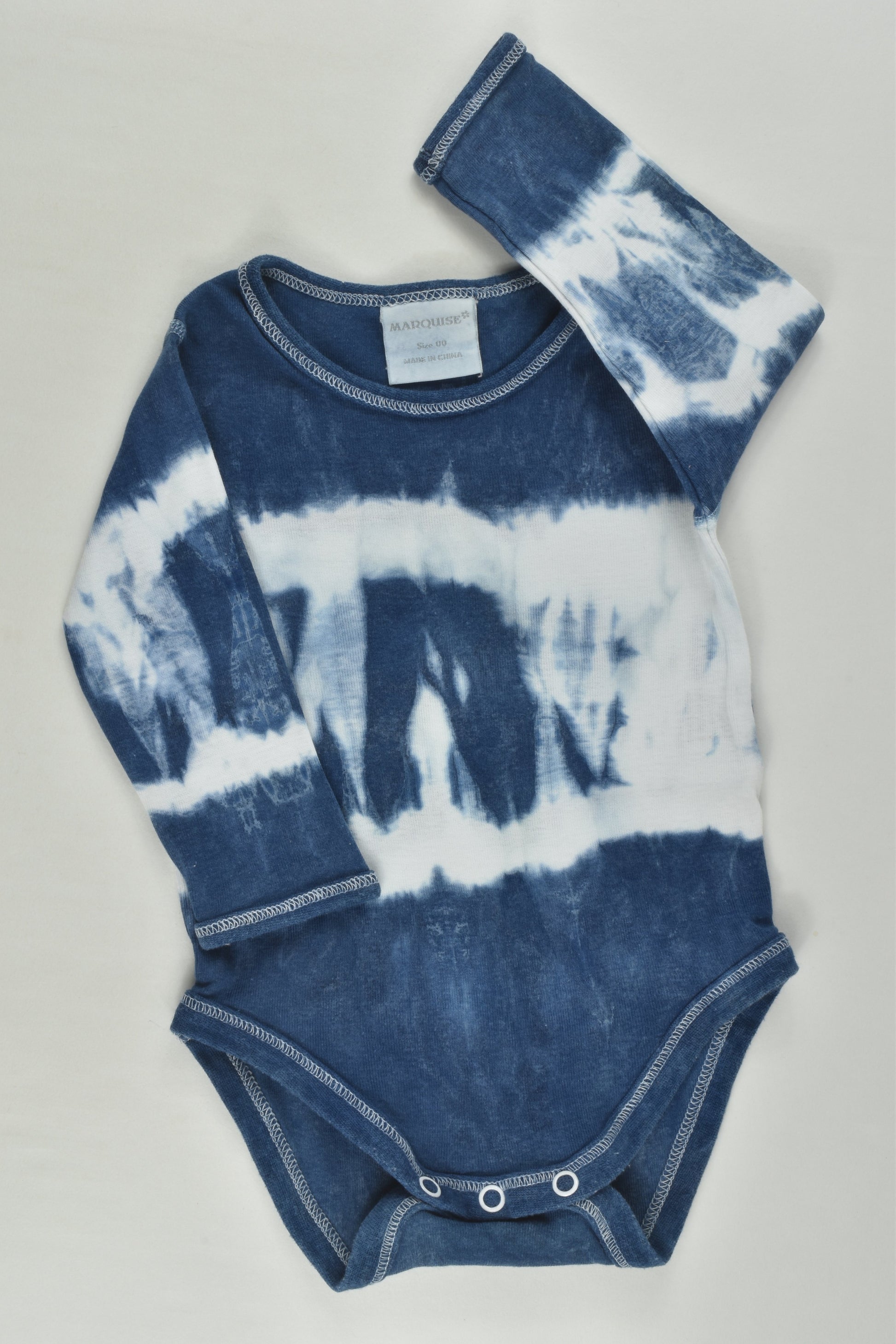 Marquise Size 00 Tie-Dye Bodysuit