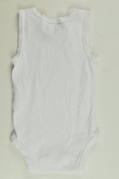 Marquise Size 000 Bird Sleeveless Bodysuit