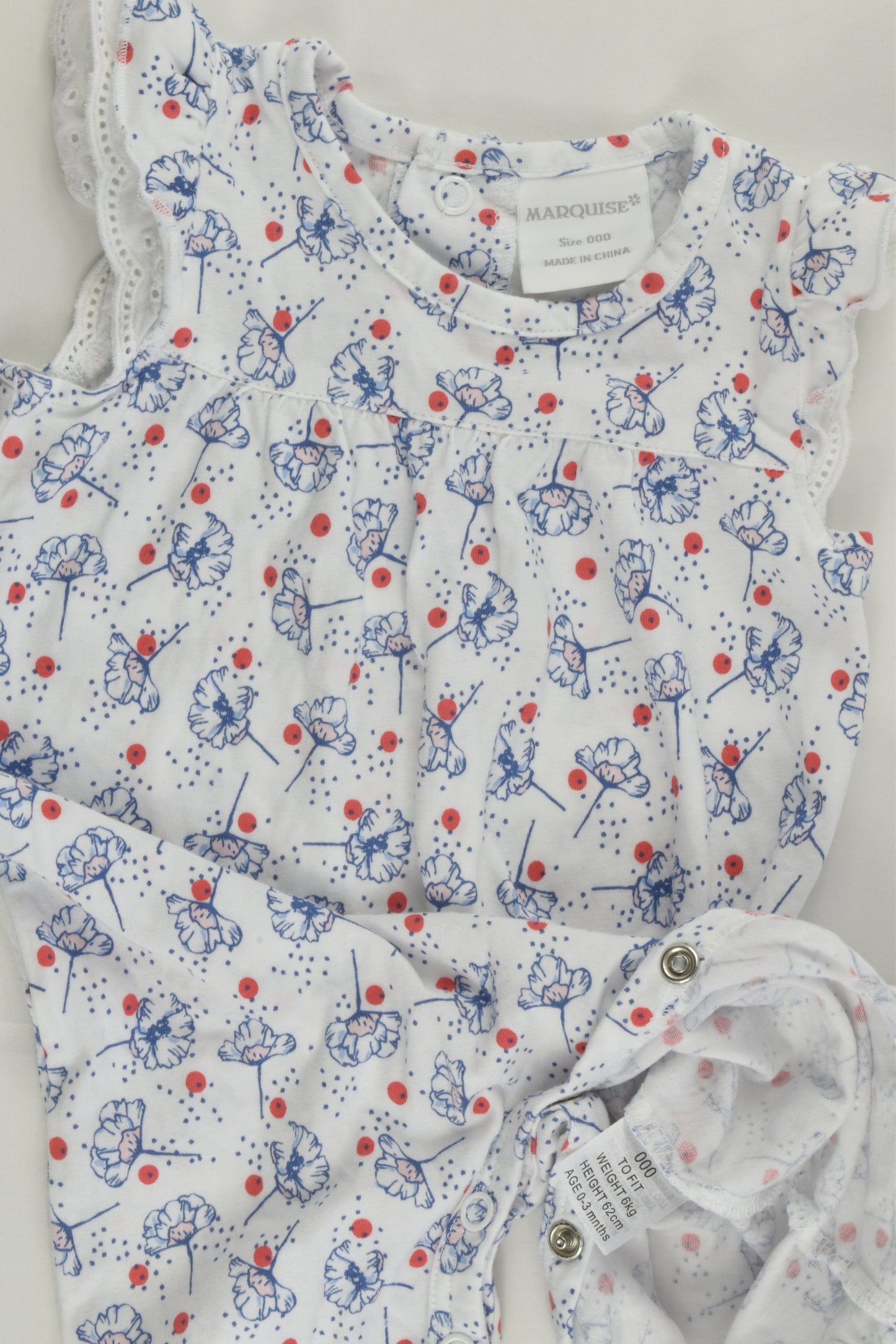 Marquise Size 000 Romper