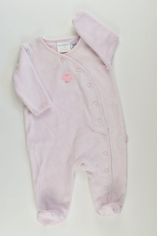 Marquise Size 000 Velour Romper