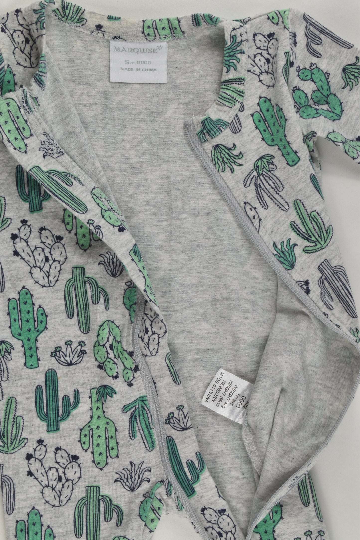 Marquise Size 0000 Cactus Romper