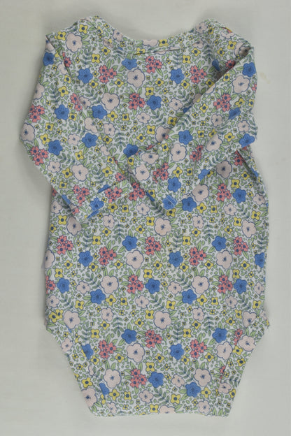 Marquise Size 0000 Liberty Print Bodysuit