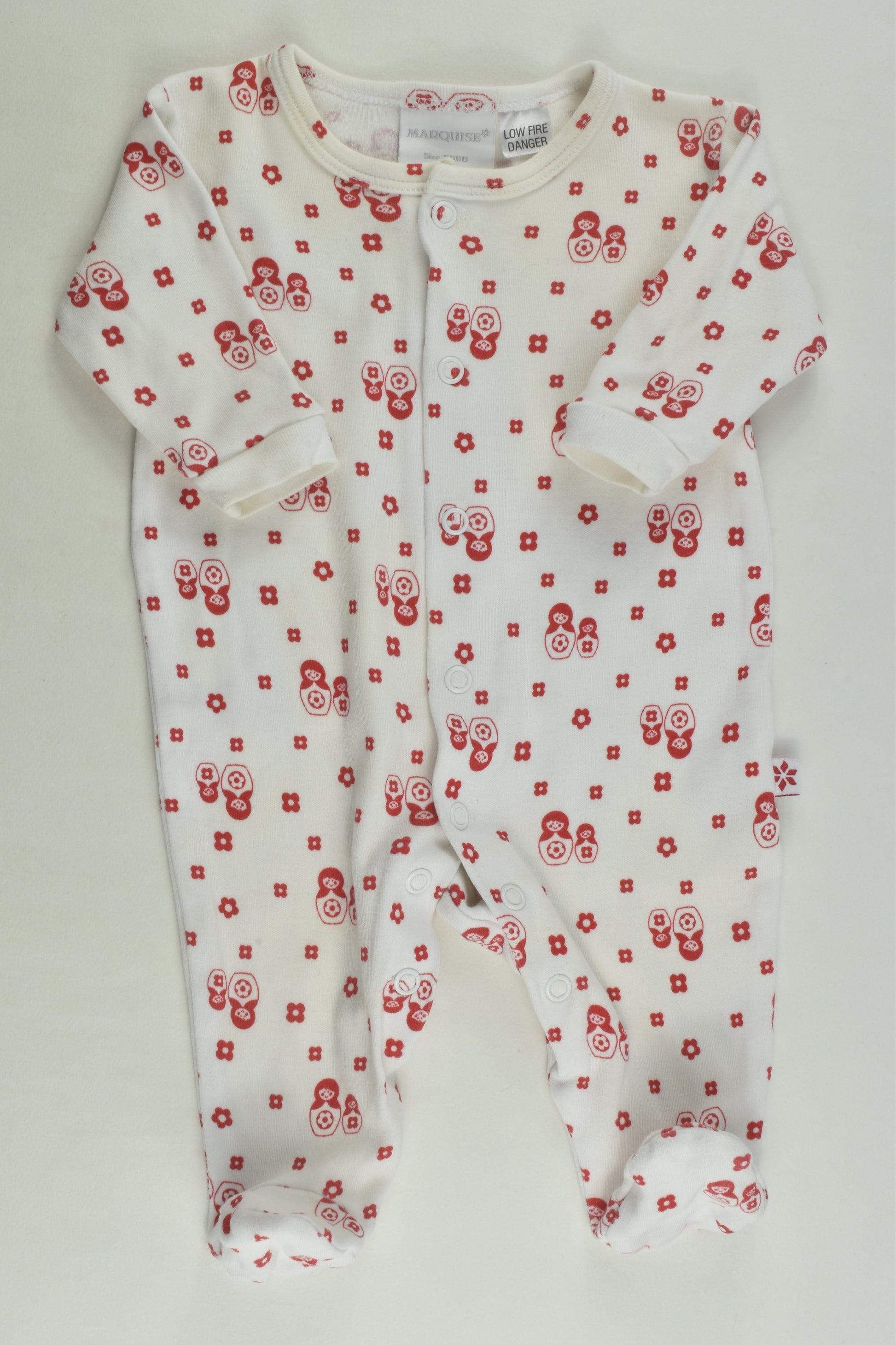 Marquise Size 0000 Matryoshka Romper