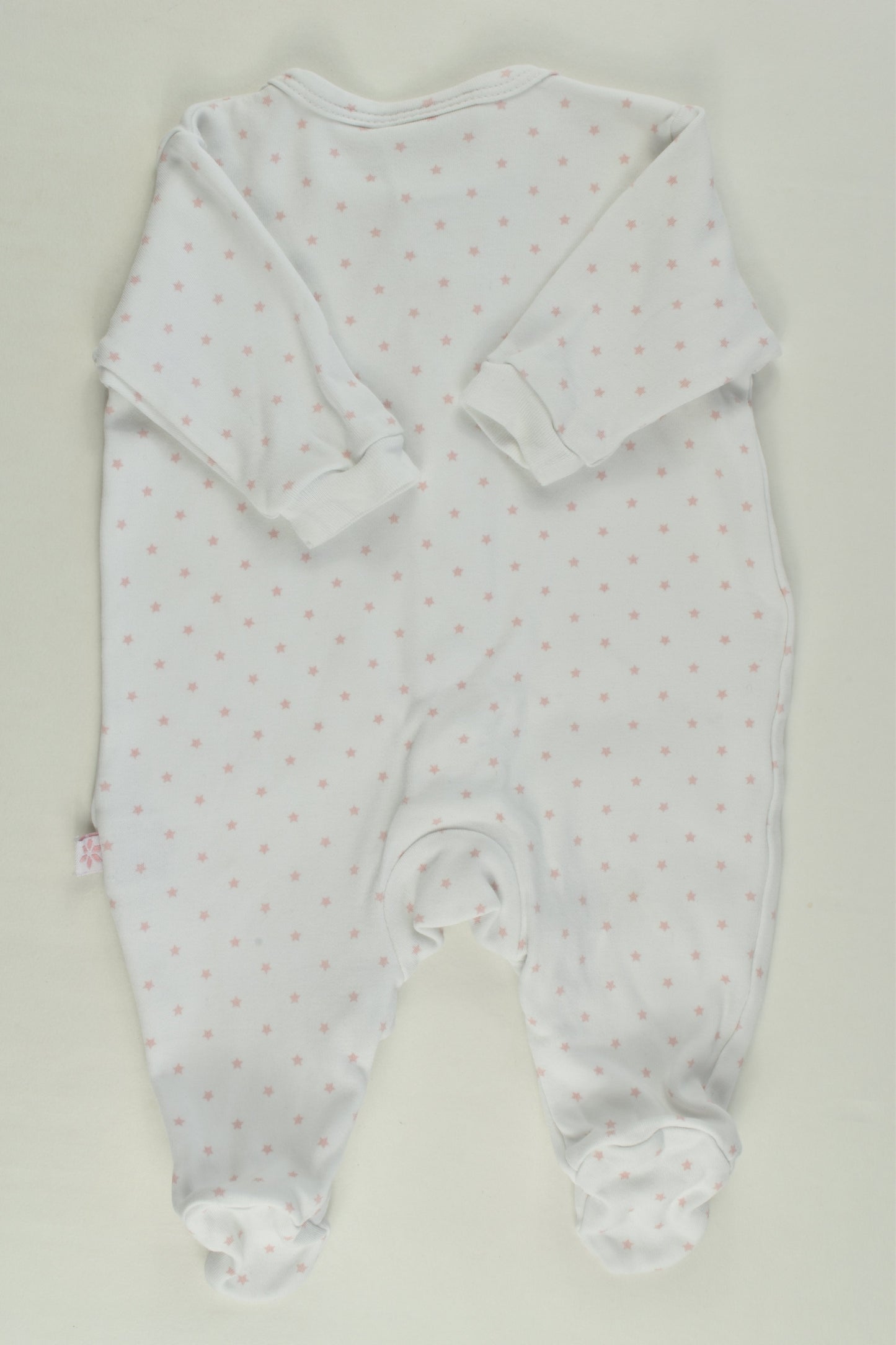 Marquise Size 0000 Stars Footed Romper