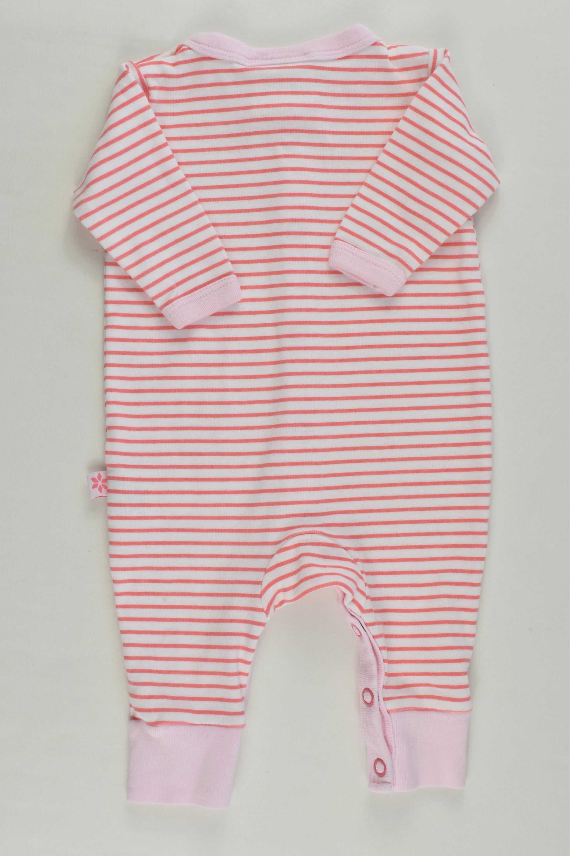 Marquise Size 0000 Striped Romper