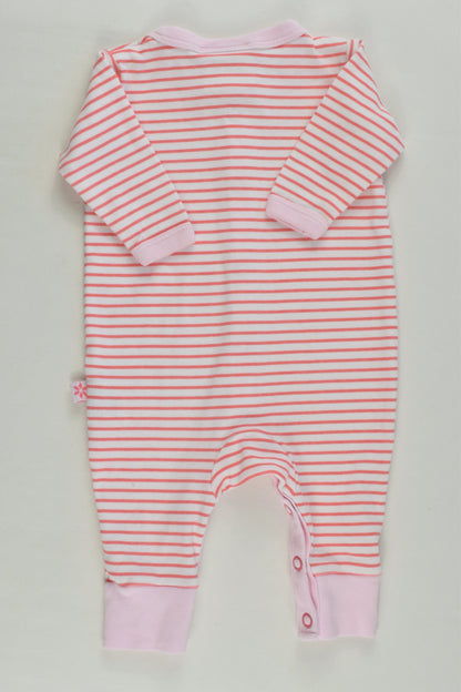 Marquise Size 0000 Striped Romper