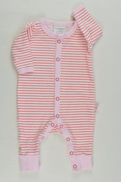 Marquise Size 0000 Striped Romper