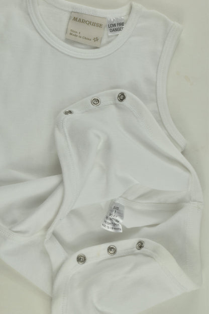 Marquise Size 1 Sleeveless Bodysuit
