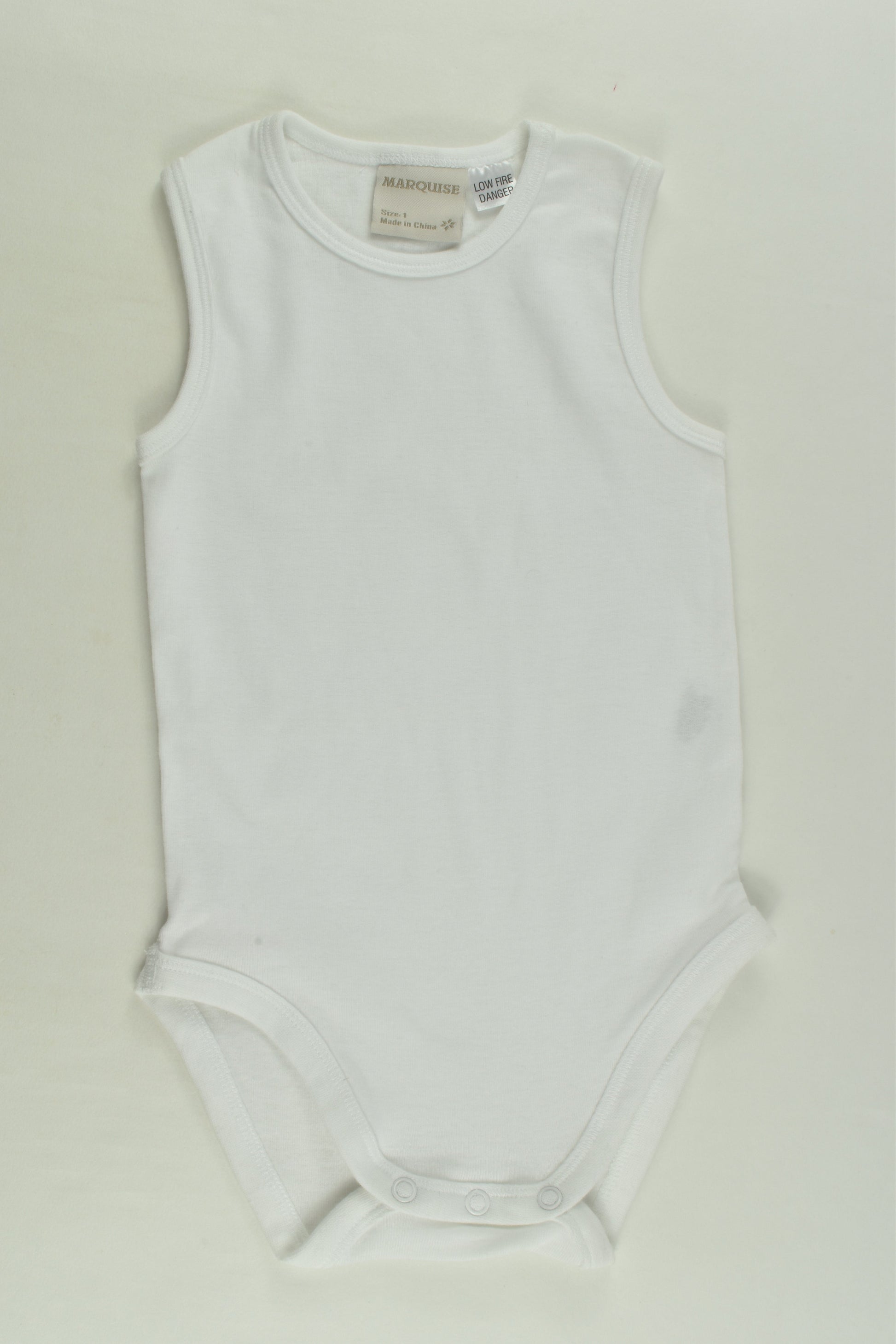 Marquise Size 1 Sleeveless Bodysuit