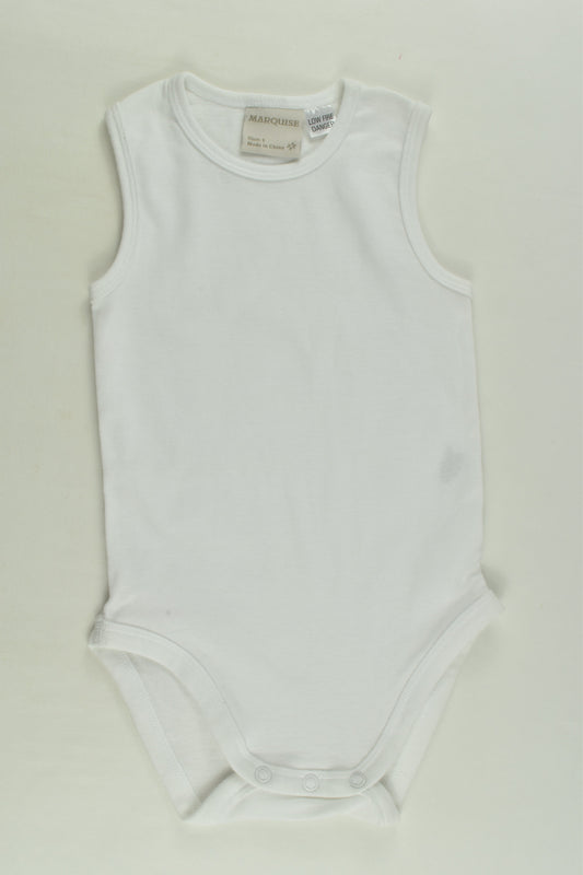 Marquise Size 1 Sleeveless Bodysuit