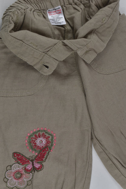 Matalan Size 1 Linen Blend Pants