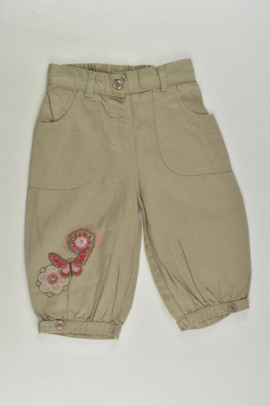 Matalan Size 1 Linen Blend Pants