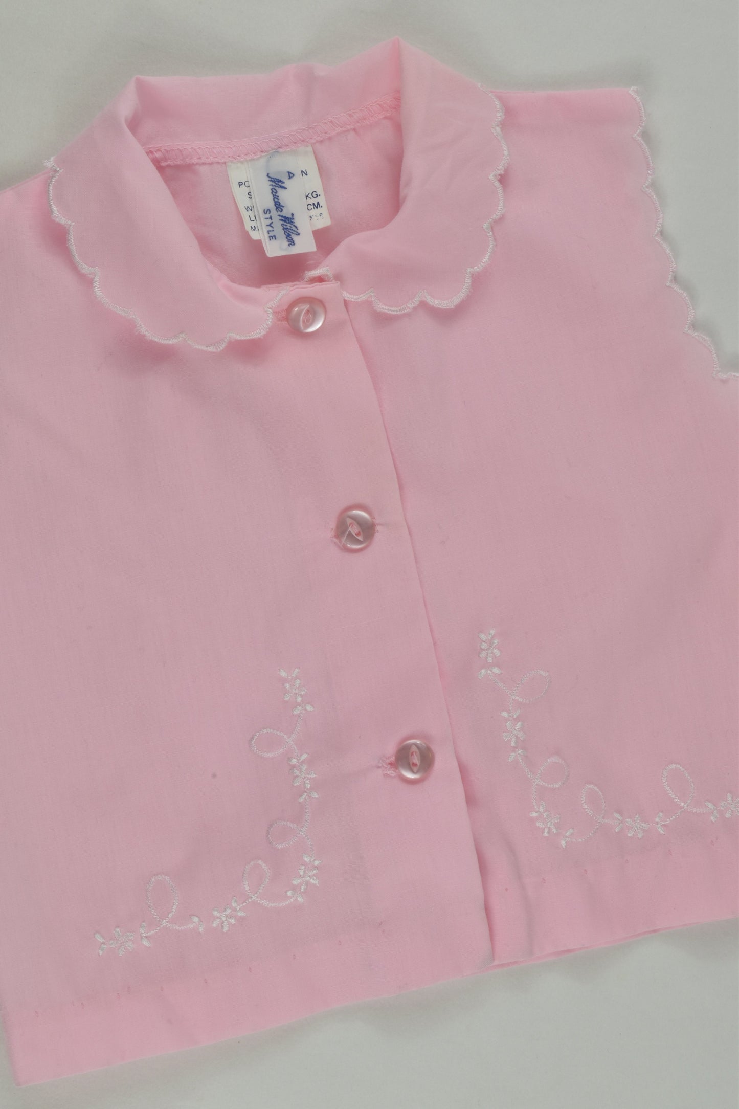 Maude Wilson Size 00 Vintage Embroidery Outfit