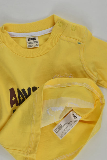 Max Size 0 (6-9 months) 'Adventure Mountain' Top