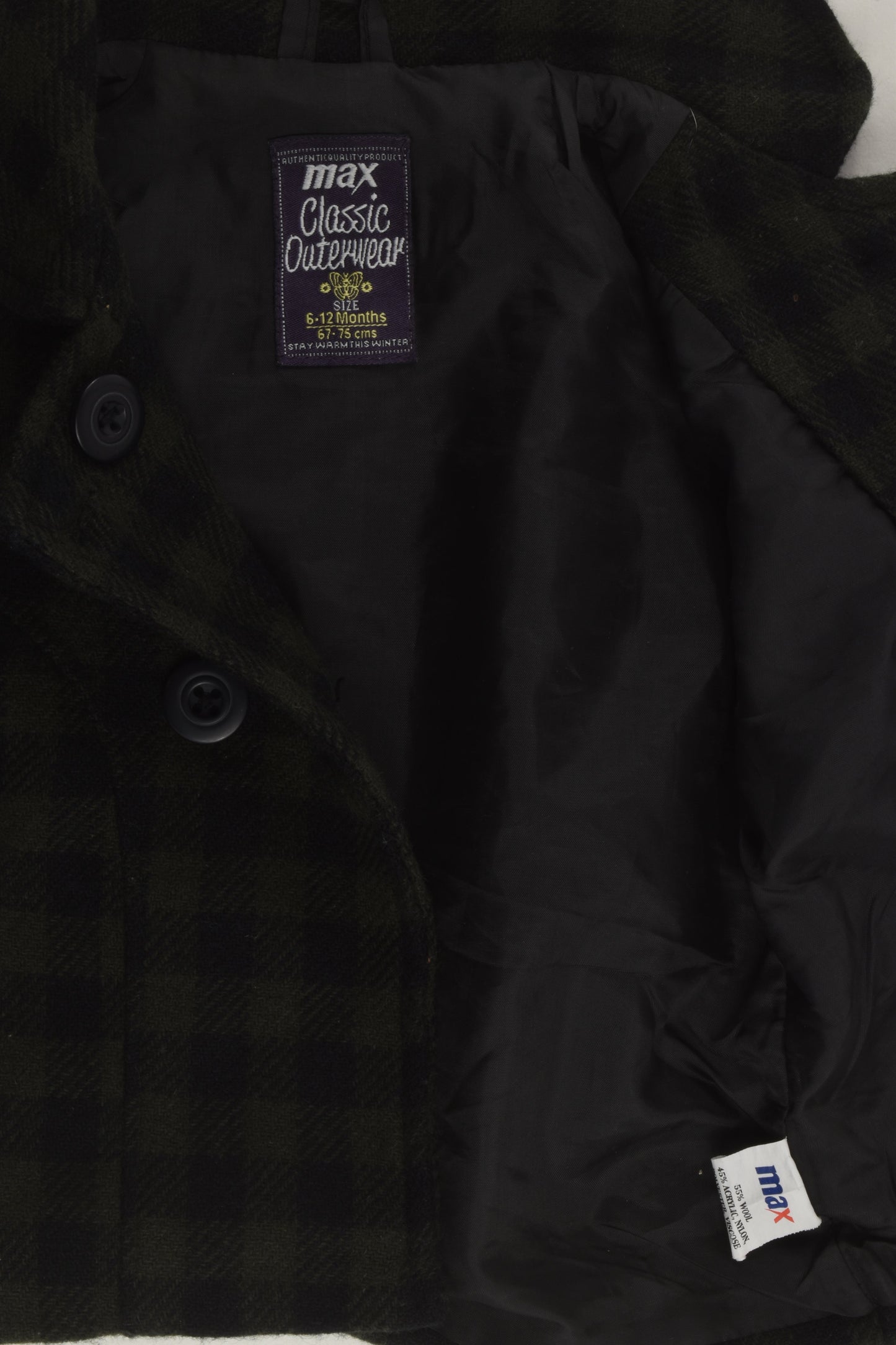 Max Size 0 Wool Blend Jacket