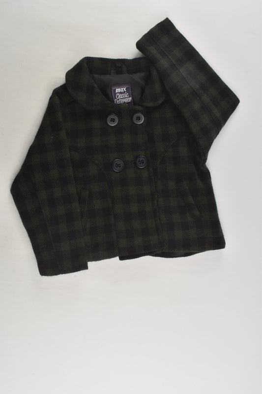 Max Size 0 Wool Blend Jacket