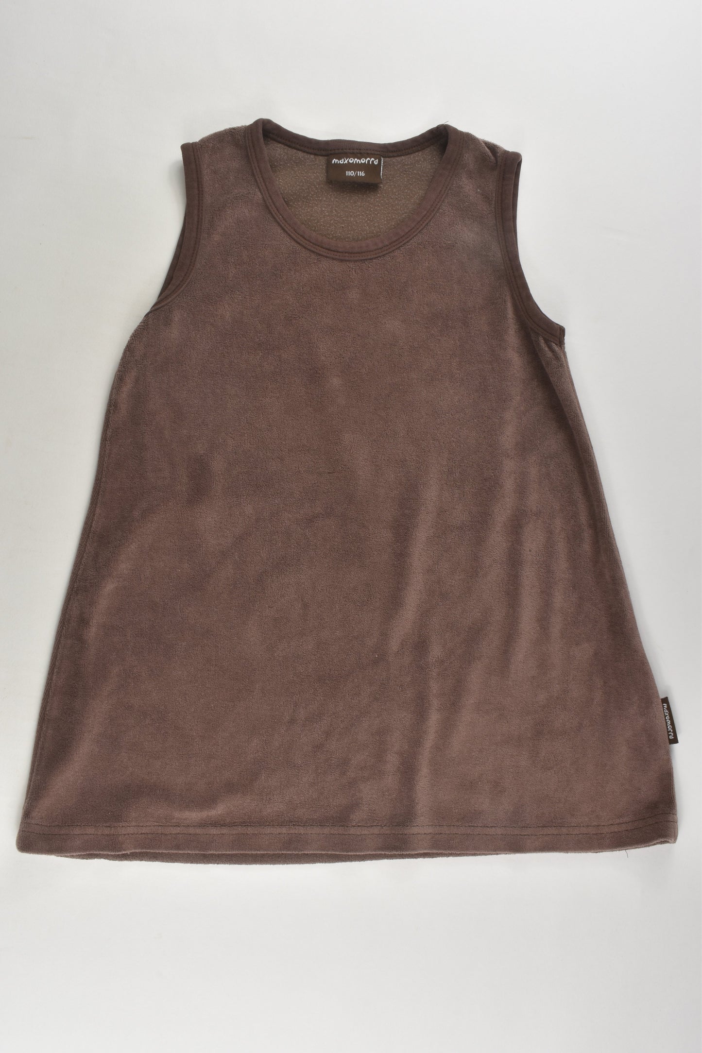 Maxomorra Size 5/6 (110/116 cm) Velour Dress