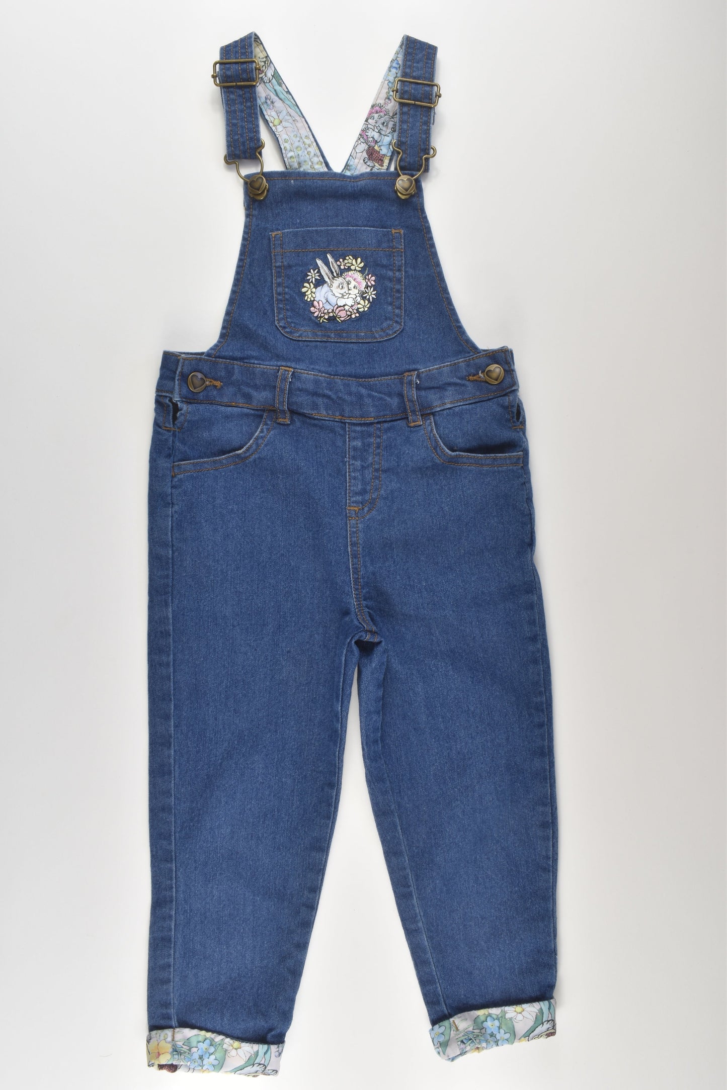 May Gibbs Size 2 Gumnut Babies Denim Overalls