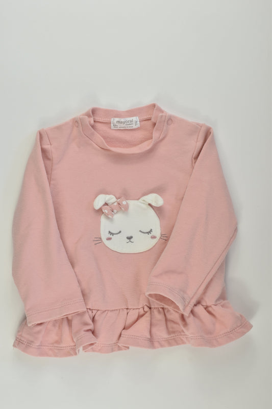 Mayoral Size 0 Bunny Sweater