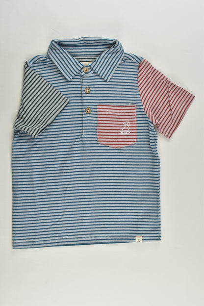 Me & Henry Size 2/3 Striped Polo Shirt