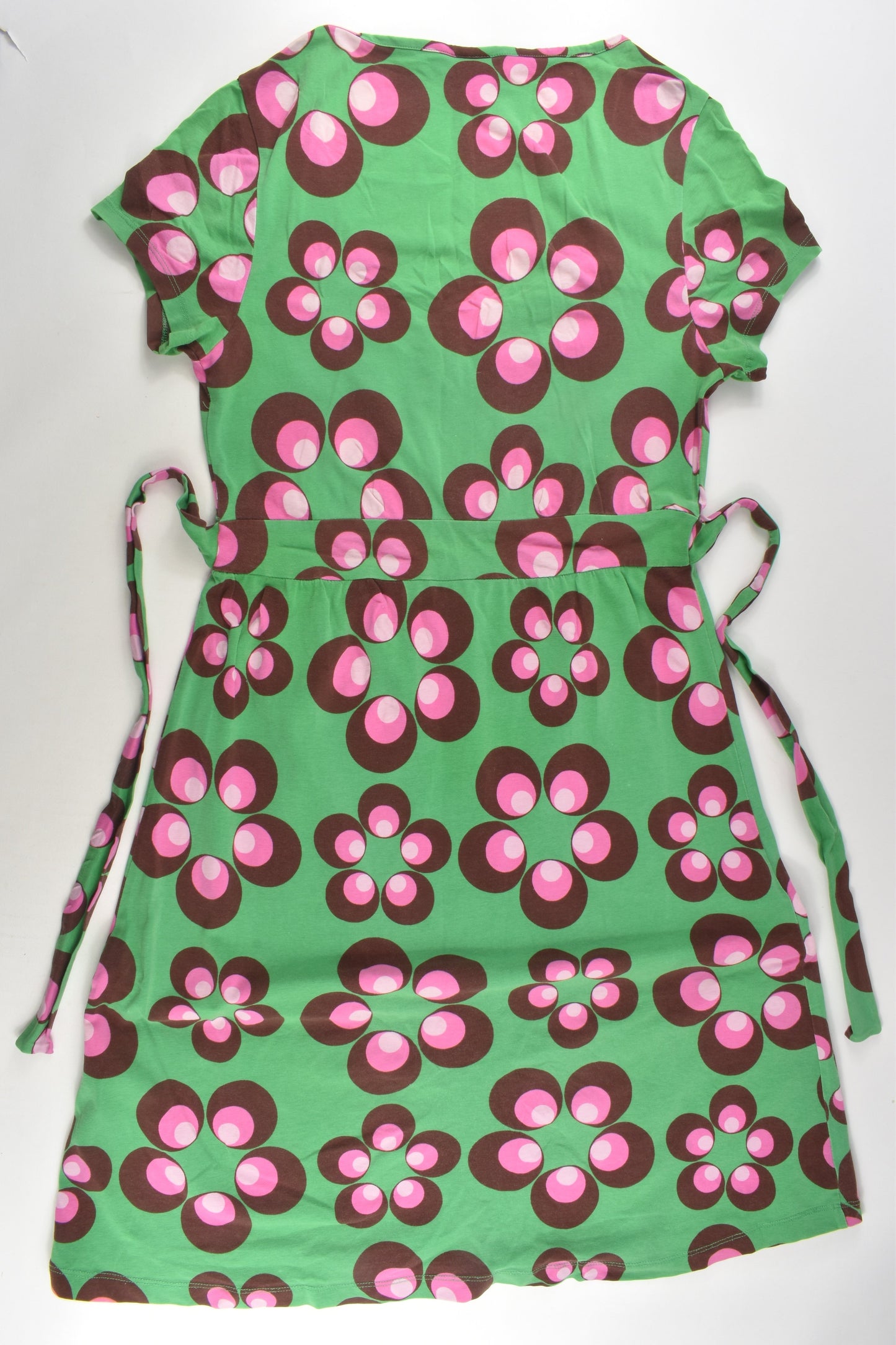 Me&i Adult Size S Retro Flowers Dress